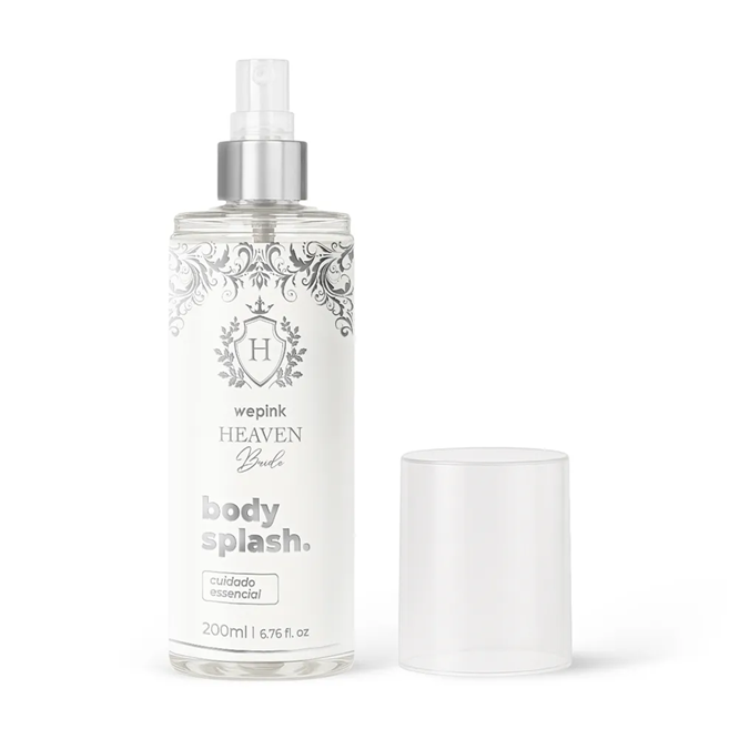 Body Splash Heaven Bride Desodorante Colônia 200ml - Wepink