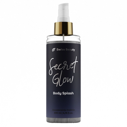 Belkit Body Splash Secret Glow Desodorante Colonia Feminino Floral Bergamota 200ml