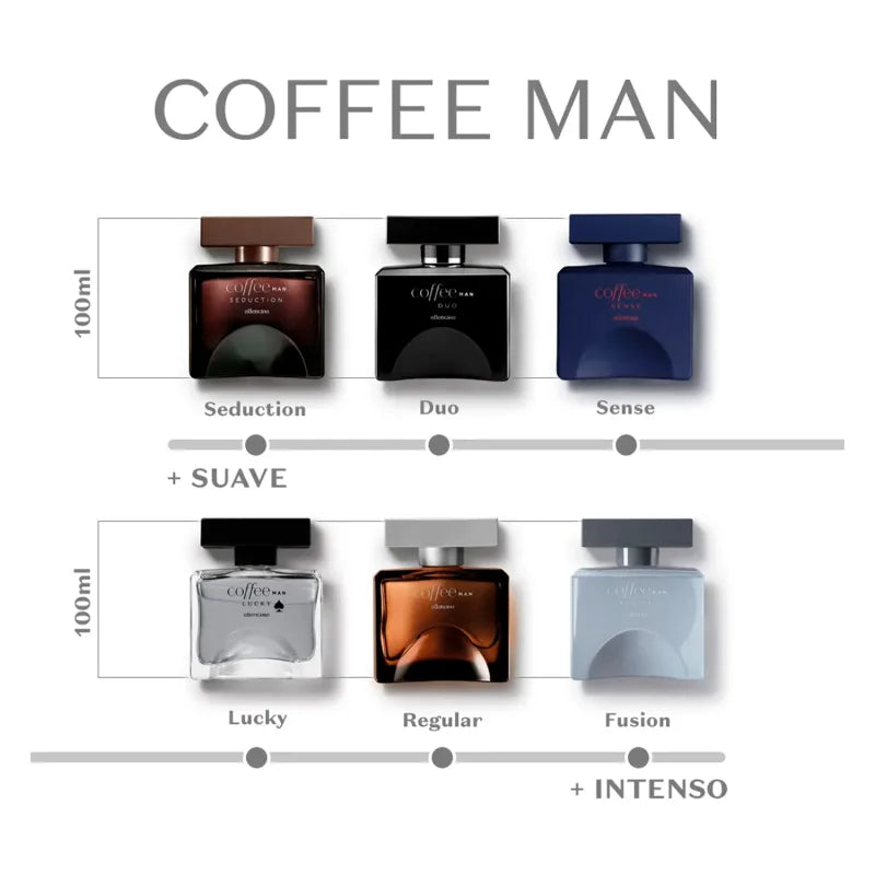 O Boticário Coffee Man Seduction Desodorante Colônia 100ml