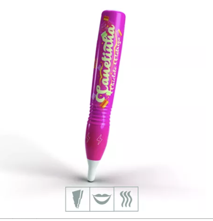 Canetinha Comestível Chiclete Eletriza 25ml