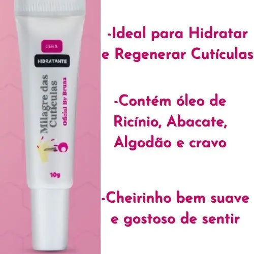 Nutribomba Gel de Crescimento Milagres das Cutículas 10g