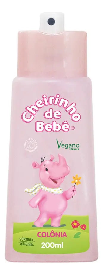 Cheirinho de Bebê Colônia Spray Rosa 200ml