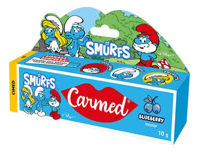 Hidratante Labial Carmed Smurfs - Blueberry 10g