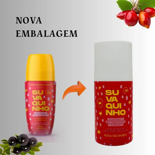 Rosa Selvagem Suvaquinho Desodorante Clareador de Axilas 85ml