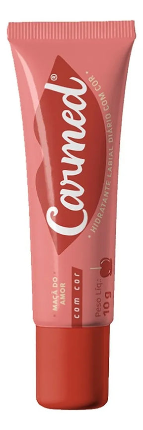 Hidratante labial de manzana acaramelada Carmed con color 10 g