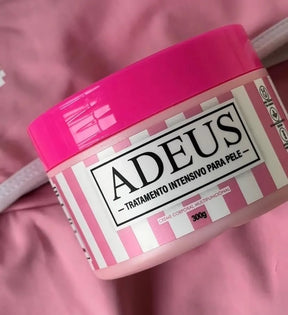 Creme Adeus Oficial Lipedema Celulite Estrias Floral 300g