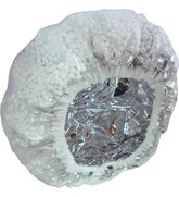 Gorro térmico metalizado con espuma de poliestireno para hidratar el cabello