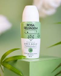 Rosa Selvagem Desodorante Roll-On Clareador Erva Doce 85ml
