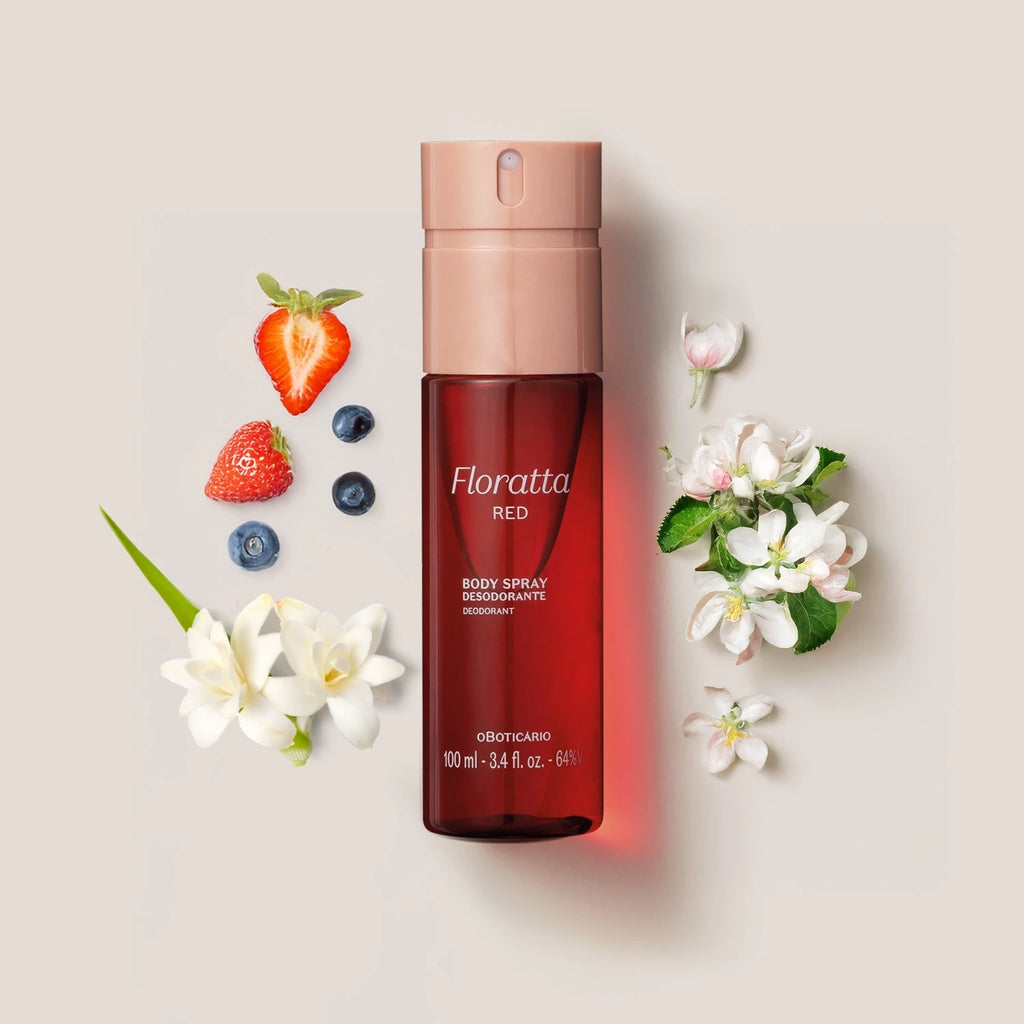 O Boticário Floratta Red Body Spray Feminino 100ml