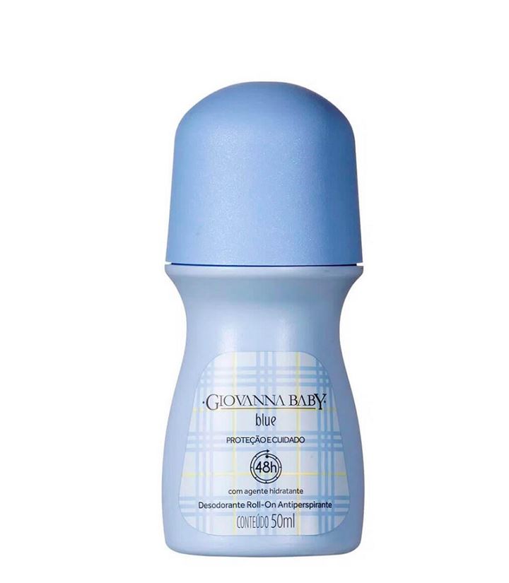 Giovanna Baby Desodorante Antitranspirante Roll On Blue Feminino 50ml