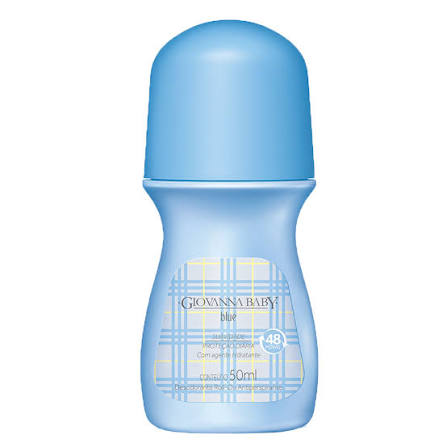 Giovanna Baby Desodorante Antitranspirante Roll On Blue Feminino 50ml