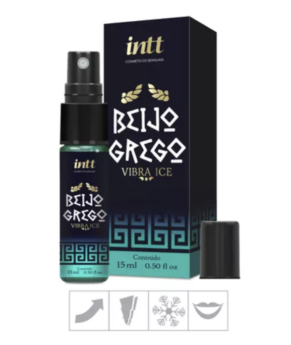 Intt Beijo Grego Gel Excitante e Relaxante Anal Bejável 15ml