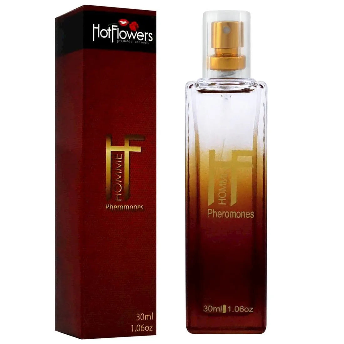 Hot Flowers Deo Colônia Feromônios Homme 30ml