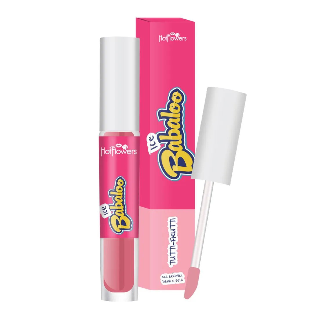 Hot Flowers Gloss Labial Babaloo Ice Tutti-Frutti  4ml