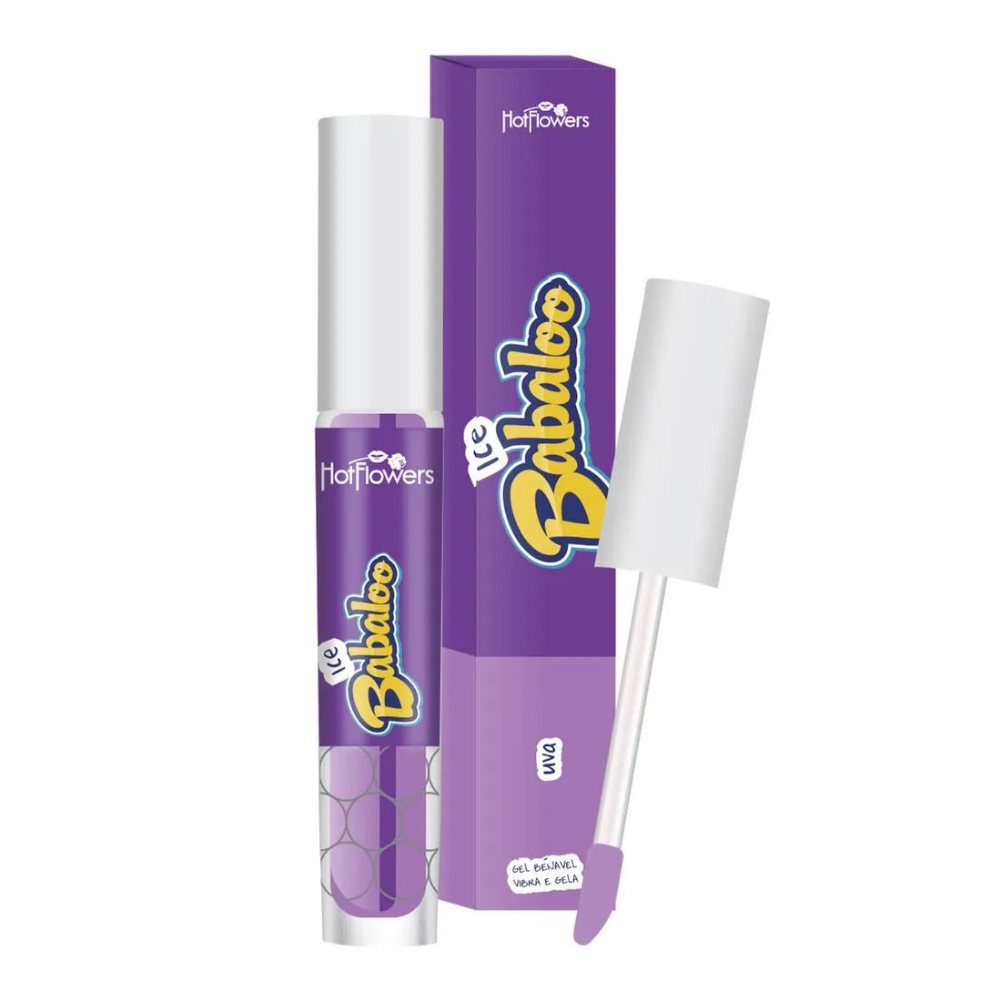 Lip Gloss Babaloo Uva Flavor - 4ml