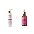 Kit Rosa Selvagem Milk Creme Hidratante + Candy Serum Clareador Íntimo