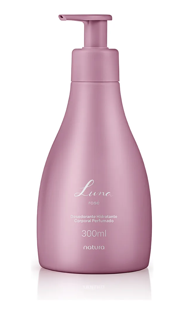 Natura Luna Rosé Desodorante Hidratante Corporal Perfumado 300ml