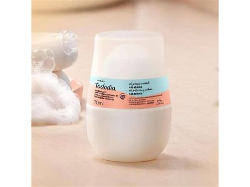 Natura Tododia Desodorante Antitranspirante Roll-On Macadâmia 70ml