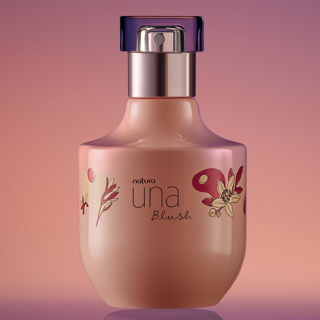 Natura Una Blush Deo Parfum Feminino 75ml