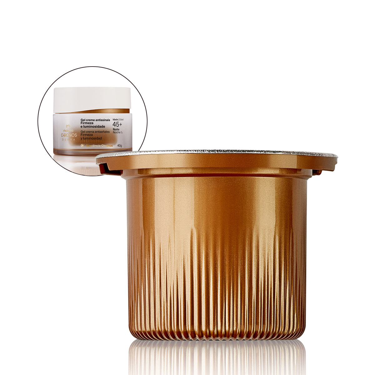 Refil Creme Antissinais 45+ Noite Chronos - 40g