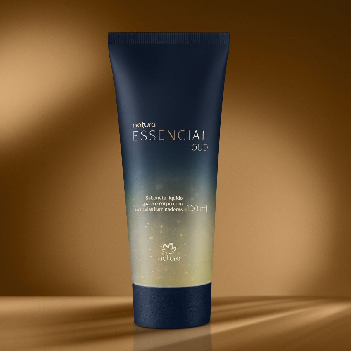 Natura Essencial Oud Sabonete Líquido Corporal Partículas Iluminadoras 100ml