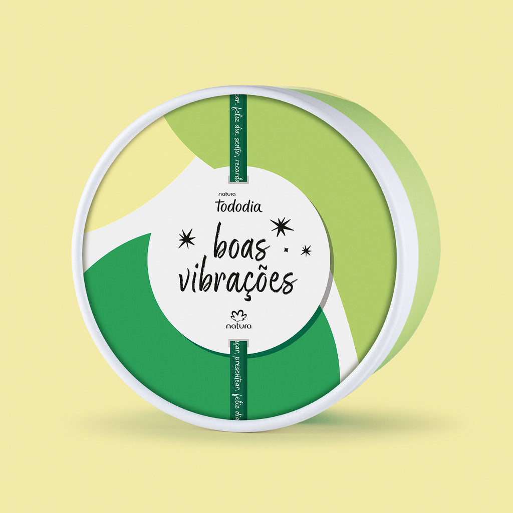 Natura Tododia Kit Presente Sabonetes Miniaturas Boas Vibrações 6 x 50g