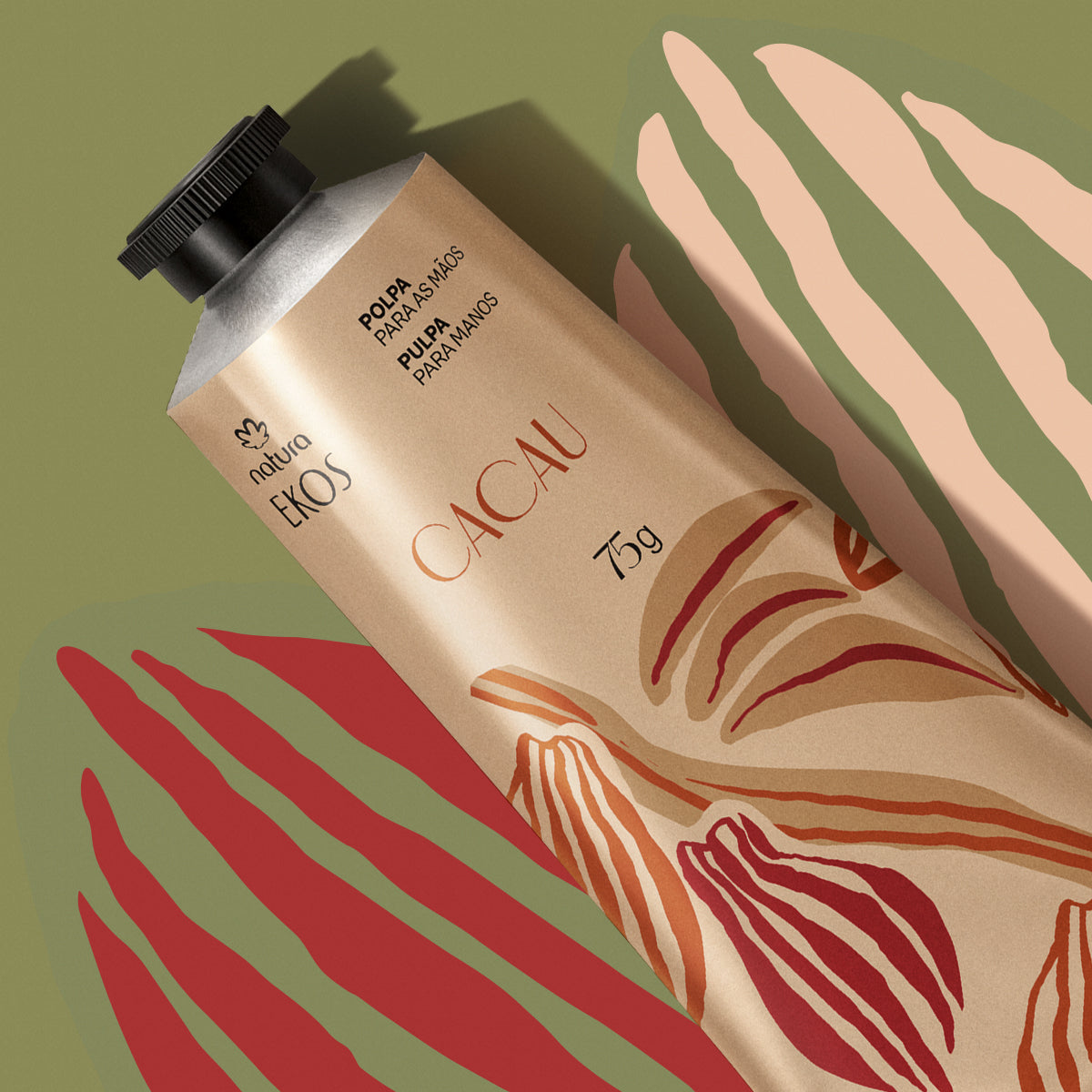 Natura Ekos Cacau Polpa Hidratante Mãos e Unhas 75g