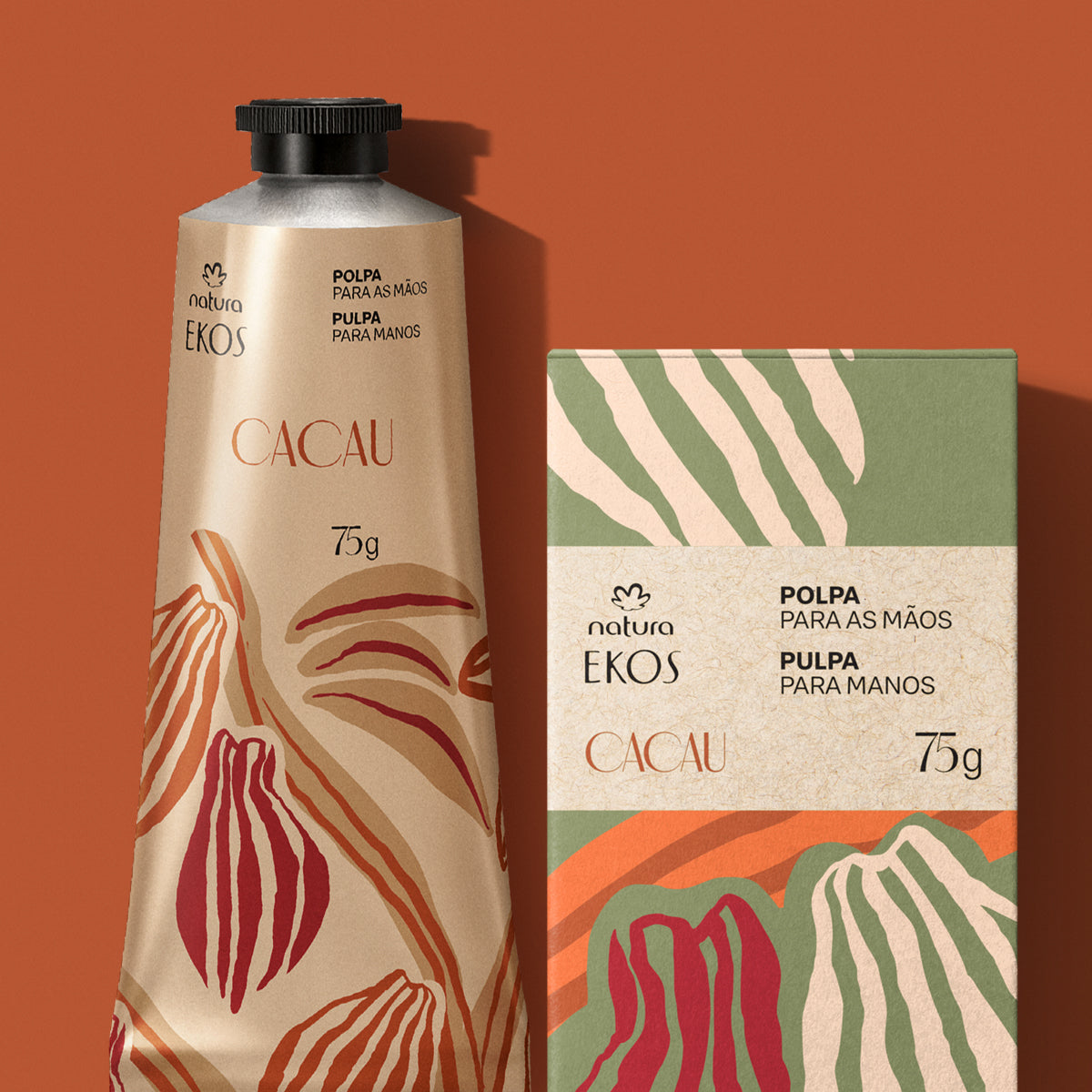 Natura Ekos Cacau Polpa Hidratante Mãos e Unhas 75g