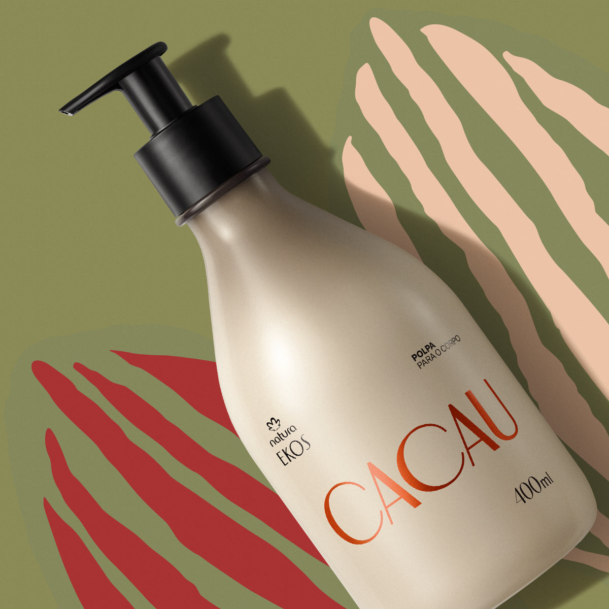 Polpa Desodorante Hidratante Para o Corpo Cacau Ekos - 400ml