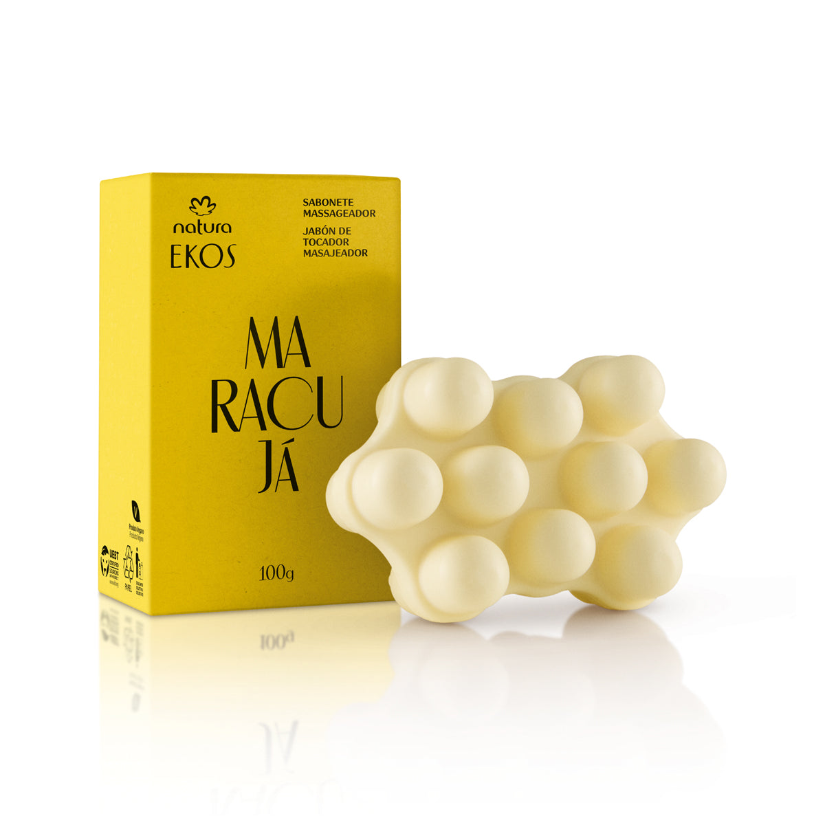 Sabonete em Barra Massageador Ekos Maracujá 100g