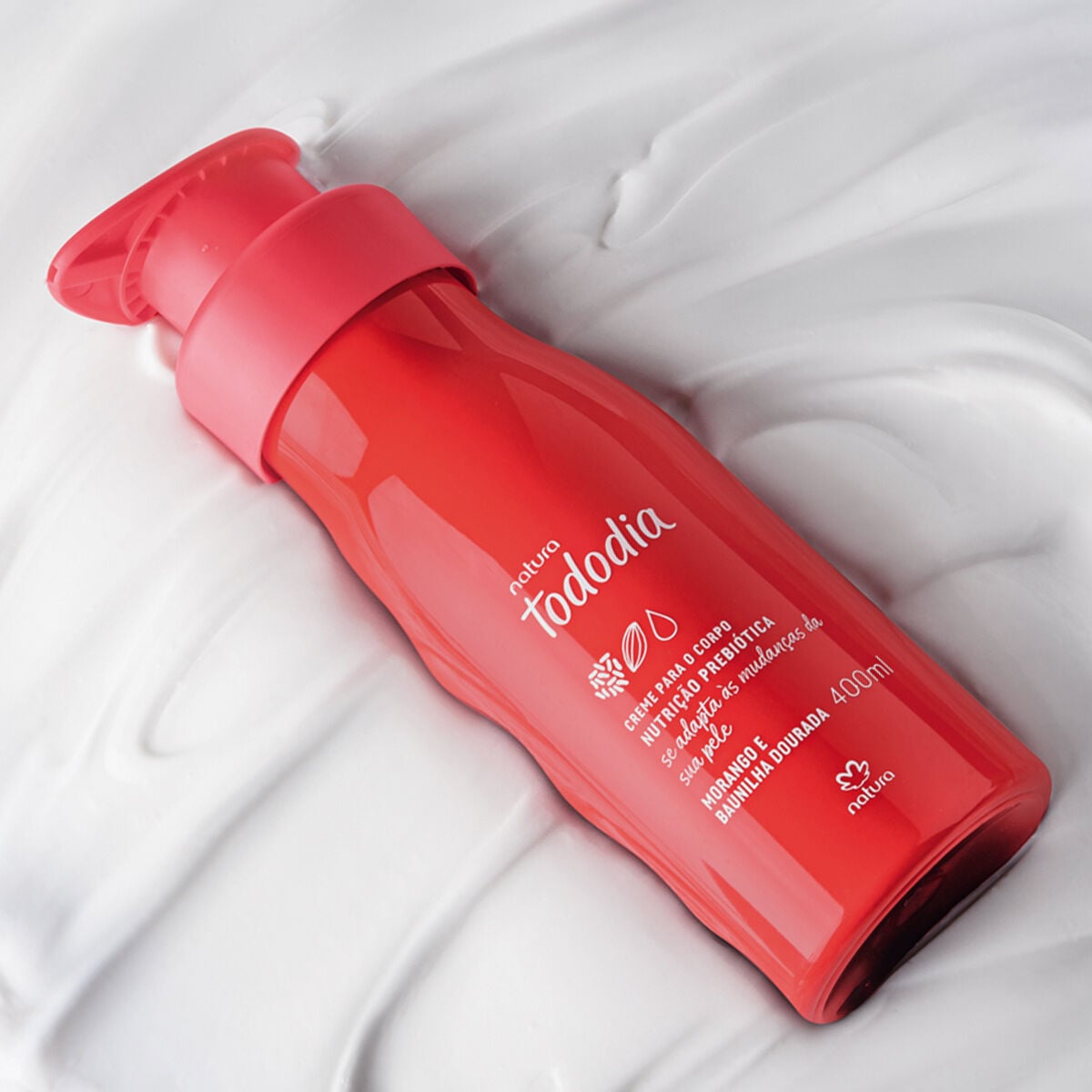 Natura Tododia Morango e Baunilha Dourada Creme Nutritivo 400ml