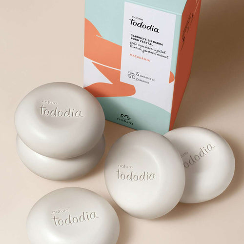 Natura Tododia Sabonete em Barra Macadâmia 5x90g