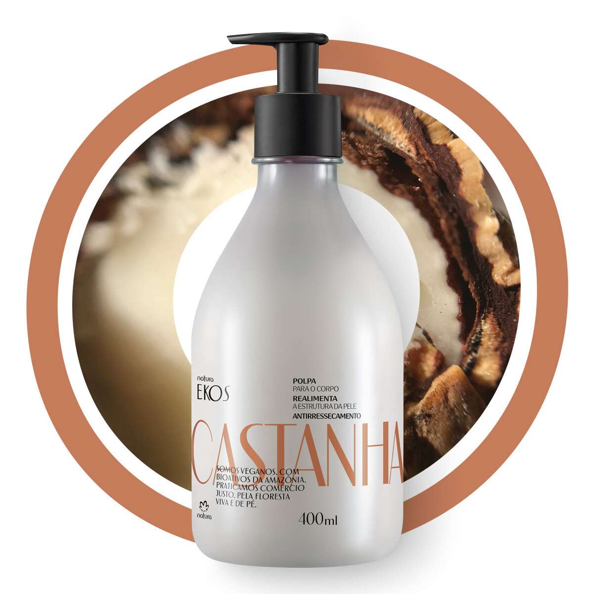 Ekos Castanha Hidratante Corporal 400ml
