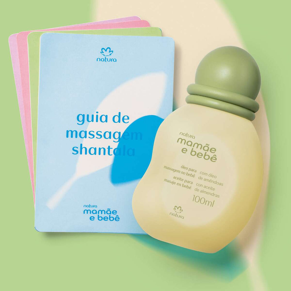 Natura Mamãe e Bebê Óleo de Massagem Vegetal 100ml
