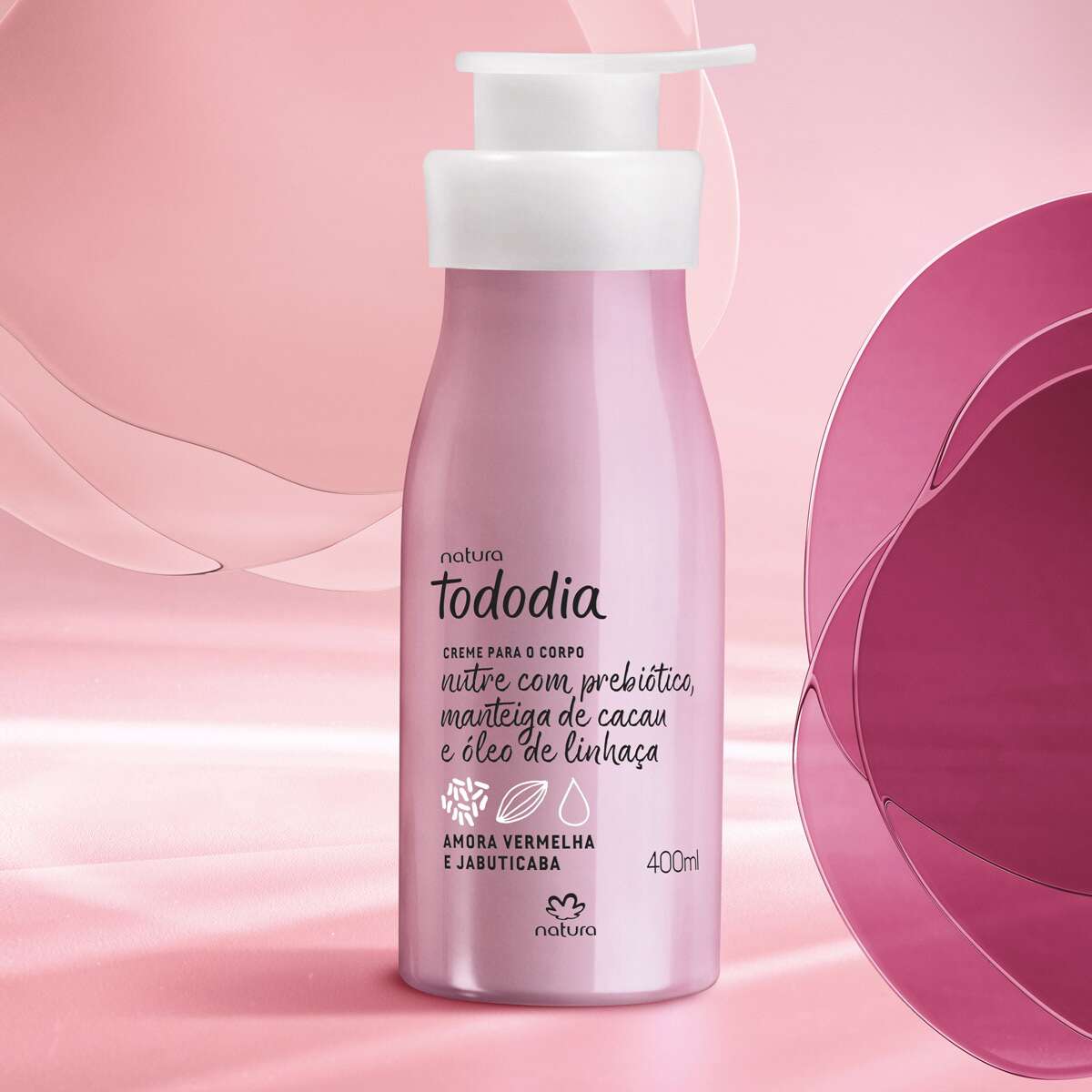 Natura Tododia Hidratante Corporal Amora Vermelha e Jabuticaba 400ml