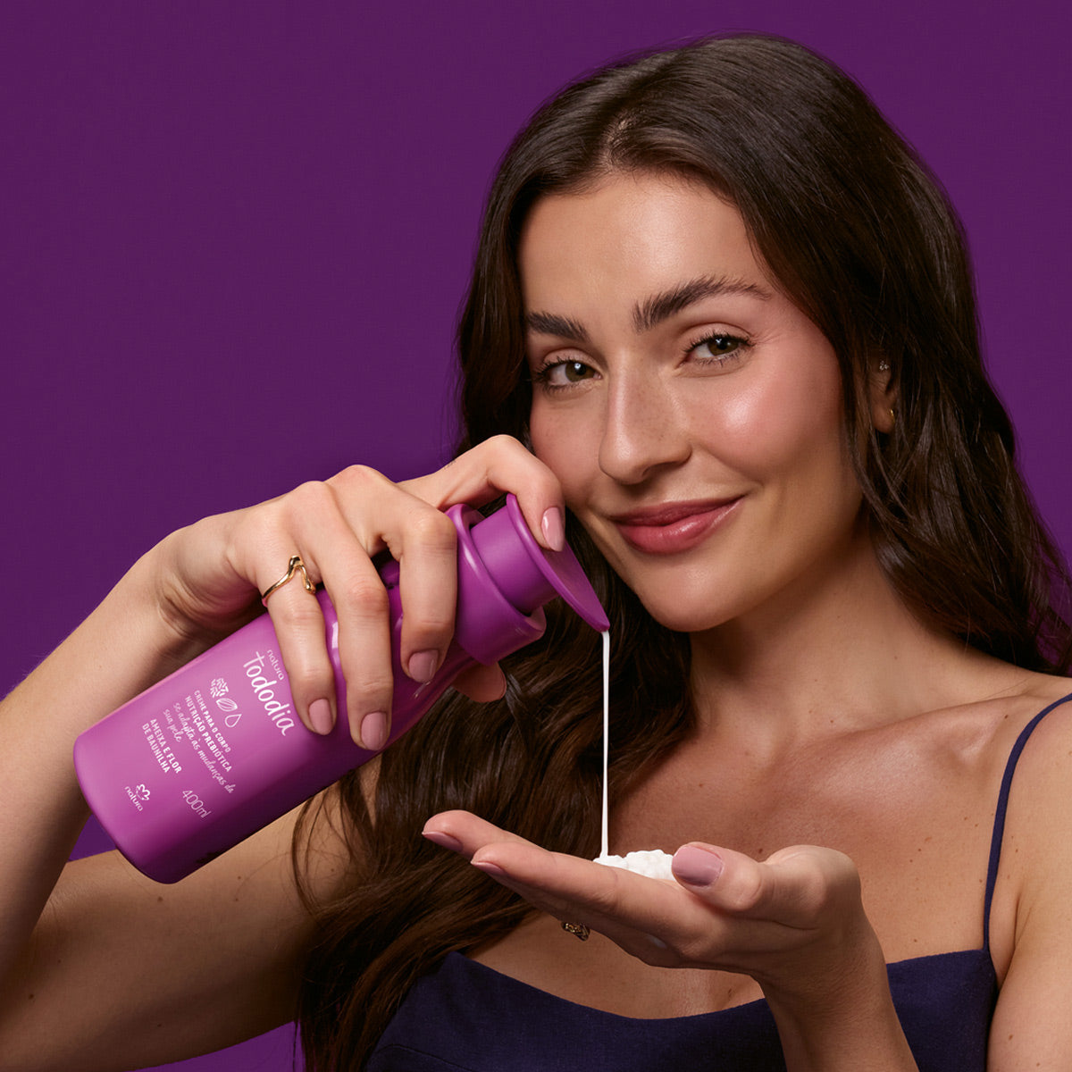 Natura Tododia Ameixa e Flor de Baunilha Creme Nutritivo Corporal 400ml