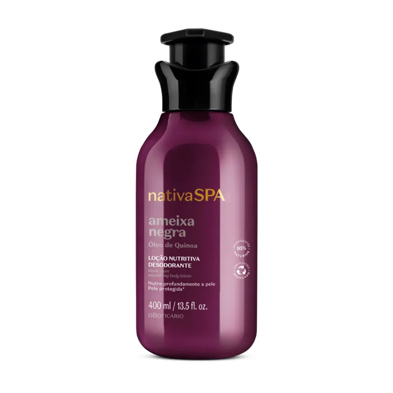 O Boticário Nativa SPA Ameixa Negra Loção Hidratante 400ml