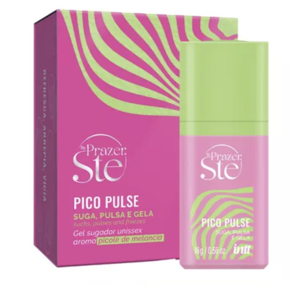 Intt Pico Pulse Gel Sugador Picolé Melancia 16g