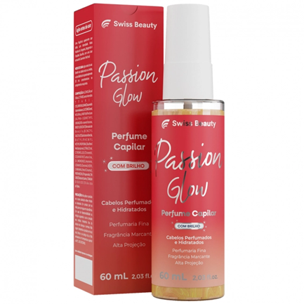 Belkit Perfume Capilar Passion Glow Floral Oriental Feminino Cabelo Perfumado 60ml