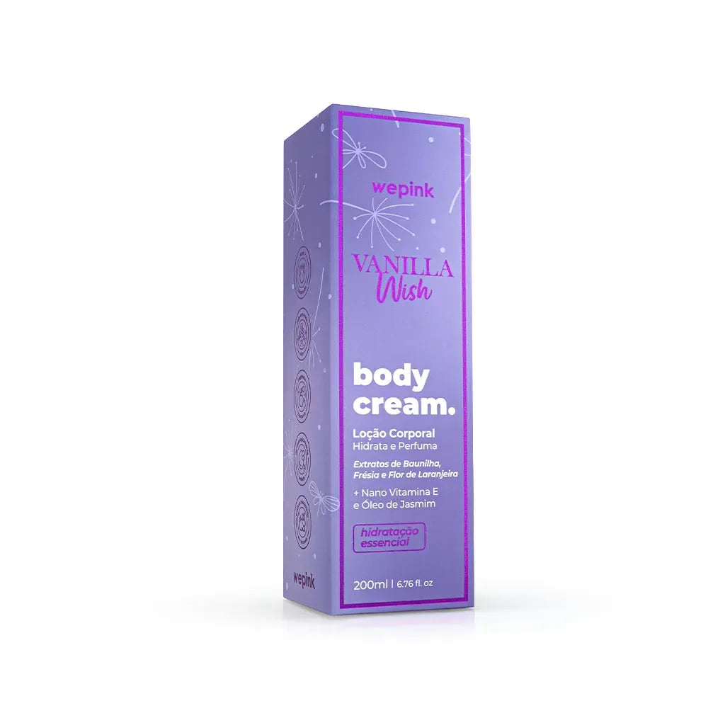 Wepink Vanilla Wish Body Cream Locao Hidratante Corporal 200ml