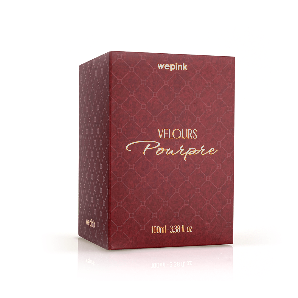 Wepink Velours Pourpre Desodorante Colônia 100ml caixa