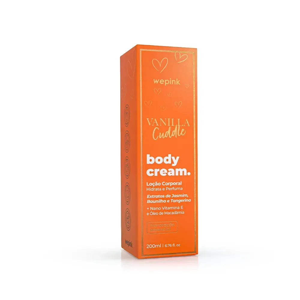 Wepink Vanilla Cuddle Body Cream Loção Desodorante Hidratante 200ml