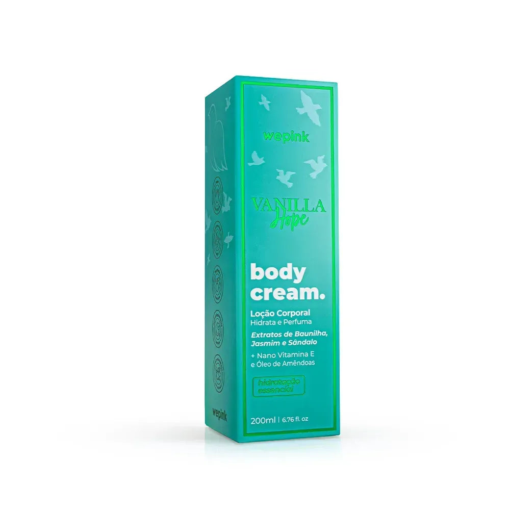 Wepink Vanilla Hope Body Cream Locao Hidratante Corporal Baunilha 200ml
