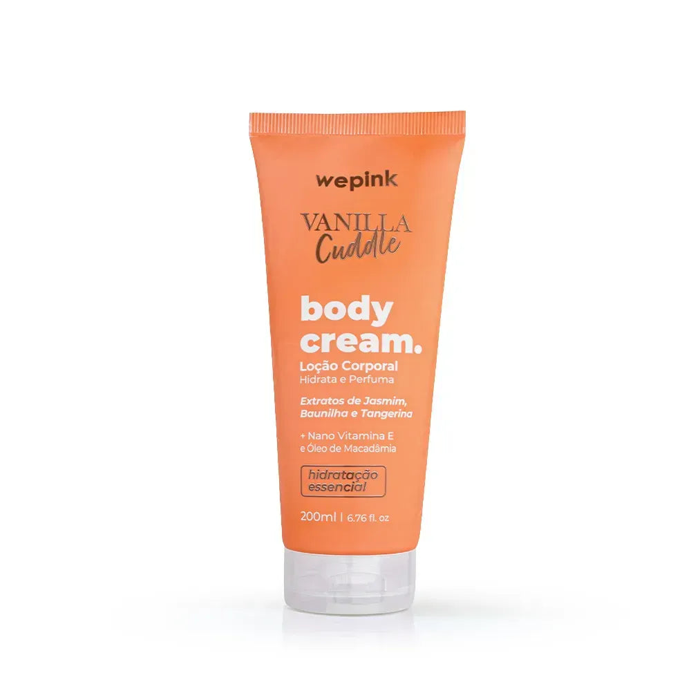 Wepink Vanilla Cuddle Body Cream Loção Desodorante Hidratante 200ml