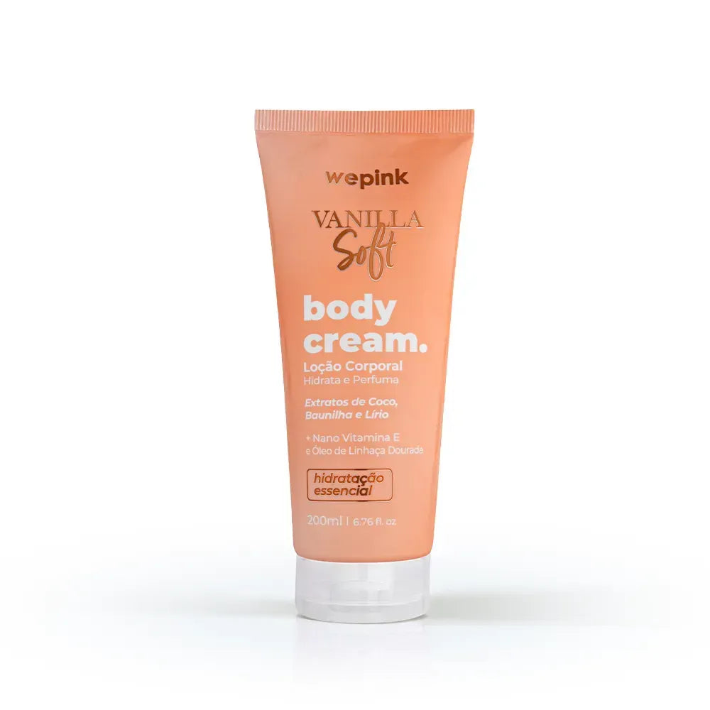 Wepink Vanilla Soft Body Cream Locao Hidratante Corporal 200ml