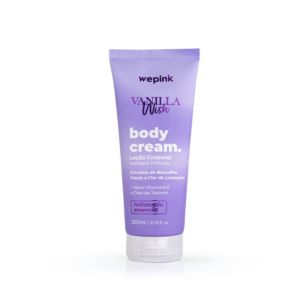 Wepink Vanilla Wish Body Cream Locao Hidratante Corporal 200ml