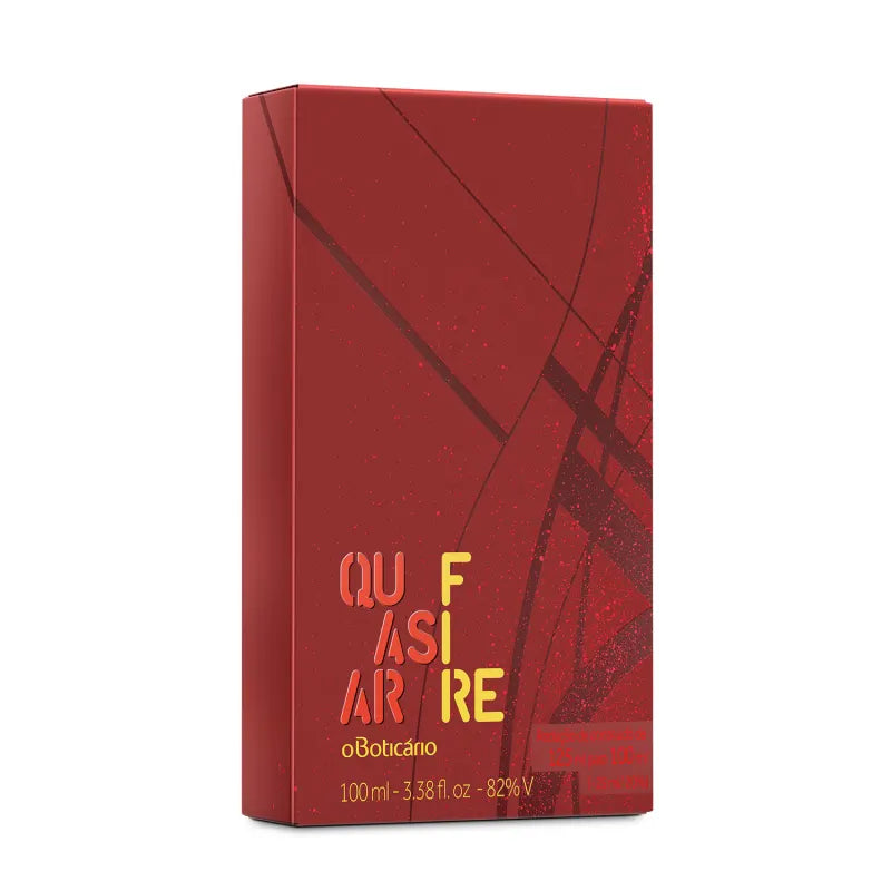 Quasar Fire Desodorante Colônia - 100ml VENC: 05/2026