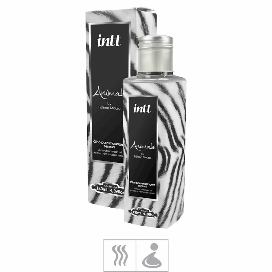 Intt Óleo para Massagem Sensório Animals Coco 130ml
