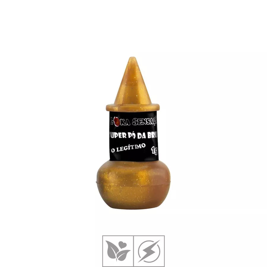 Loka Sensacao Super Po Magico da Bruxa Gold Afrodisiaco Estimulante Sensual 1g