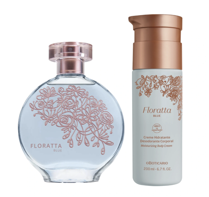 O Boticário Floratta Blue Kit Desodorante Colônia 75ml + Creme Hidratante 200ml